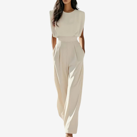 TUTA ELEGANTE CON CINTURA