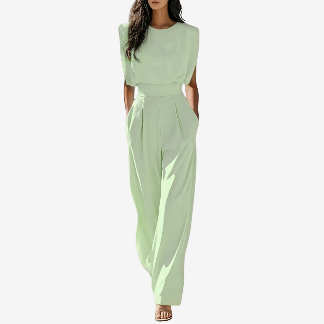 TUTA ELEGANTE CON CINTURA